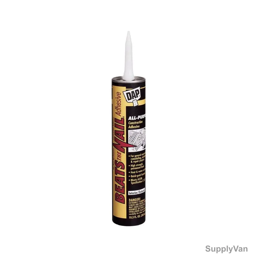 Dap All Purpose Construction Adhesive, 28 Oz, Grey