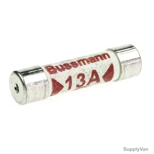 Bussmann BS1362 Cartridge Fuse, 250V, 13A, 10 Pcs/Pack