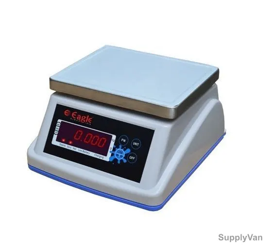 Eagle WaterProof Table Top Scale, T7W15, 15 Kg