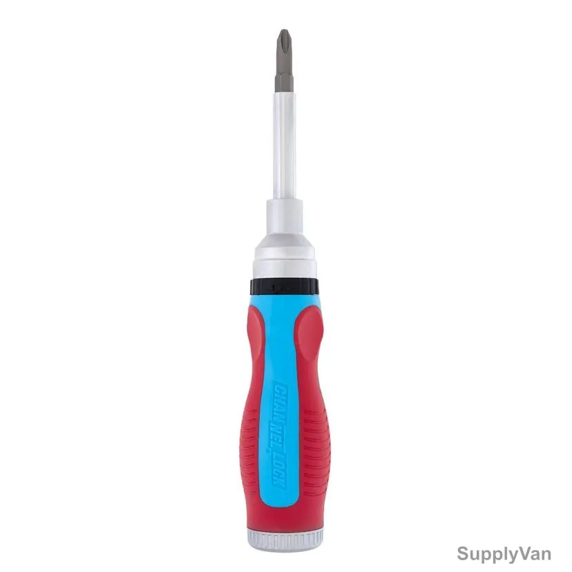 Channellock 18-in-1 Ratcheting Multi-Bit Screwdriver, CL-181CB — image 1