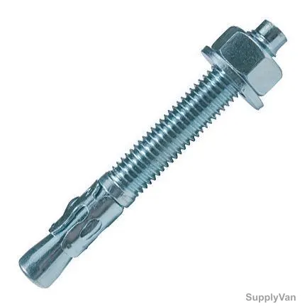 Fischer Throughbolt Wedge Anchor, FWA-20x160, 20mm, PK10