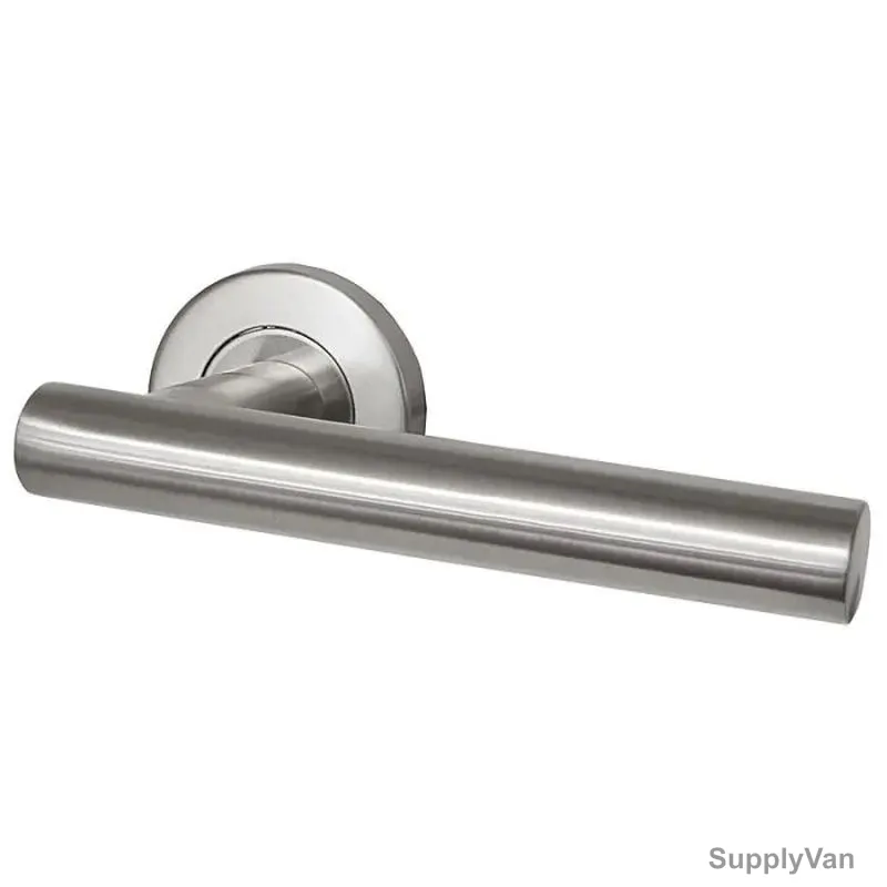 Robustline T-Type Door Handle, Oil Rubbed Stainless Steel, Lever Type, 19CM Length x 5CM Width