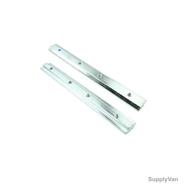 Extrusion Long T-Sliding Nut Fitting Slotted, 30 Series, 4 Hole, Metal, 80MM, PK2