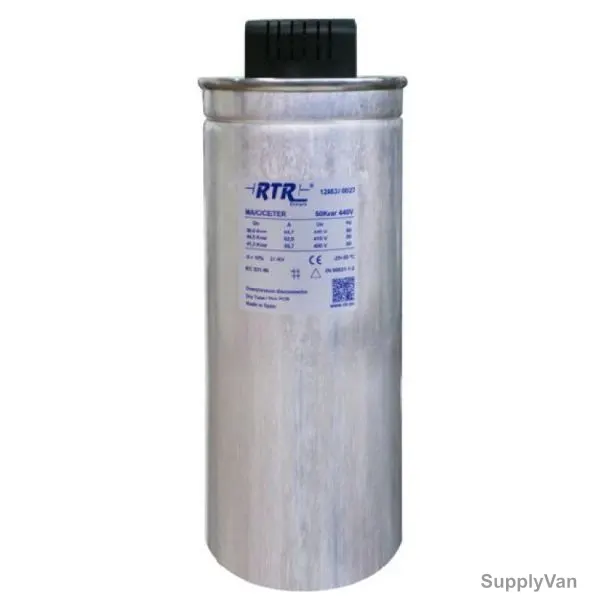 RTR Power Capacitors, D4001005TER0000, 14.43A, 85x230MM