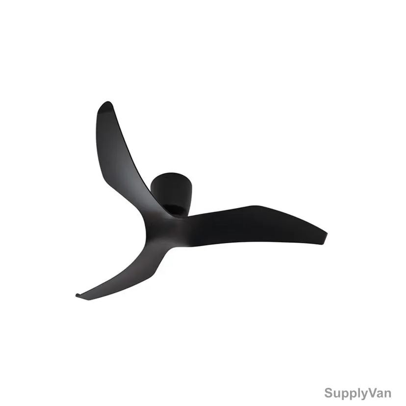 Aeratron Ceiling Fan With Remote, FR360BLK, 3 Blade, 60 Inch, 110-240V, Black — image 1
