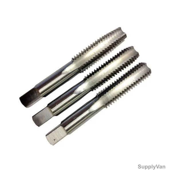 Drill America Hand Threading Tap Set, DWTS8X1-25, DWT, 3PCS