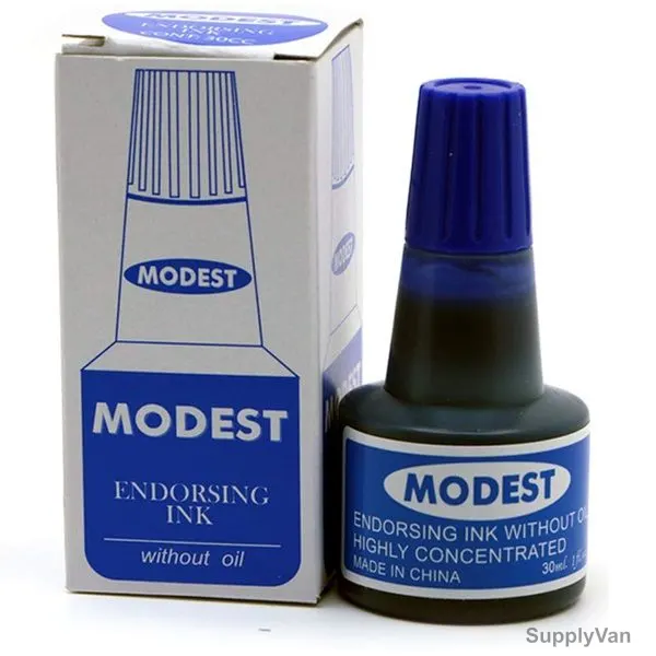 Modest Stamp Pad Ink, 30ML, Blue