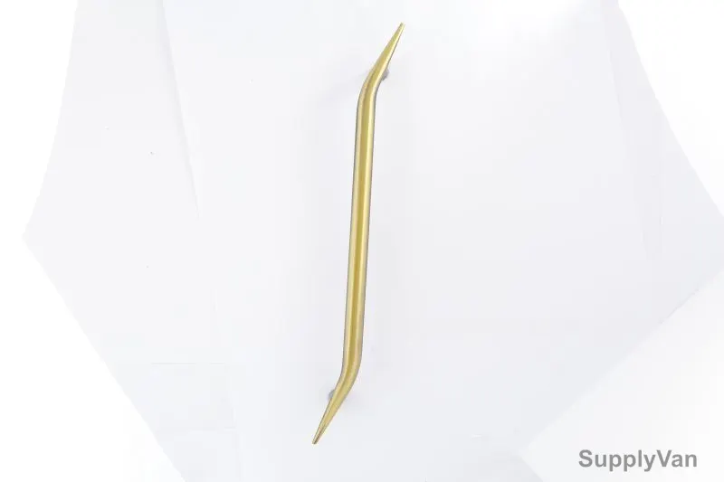 Cupboard Handle - BNL, SAF-82, Brass Material, Silver Colour