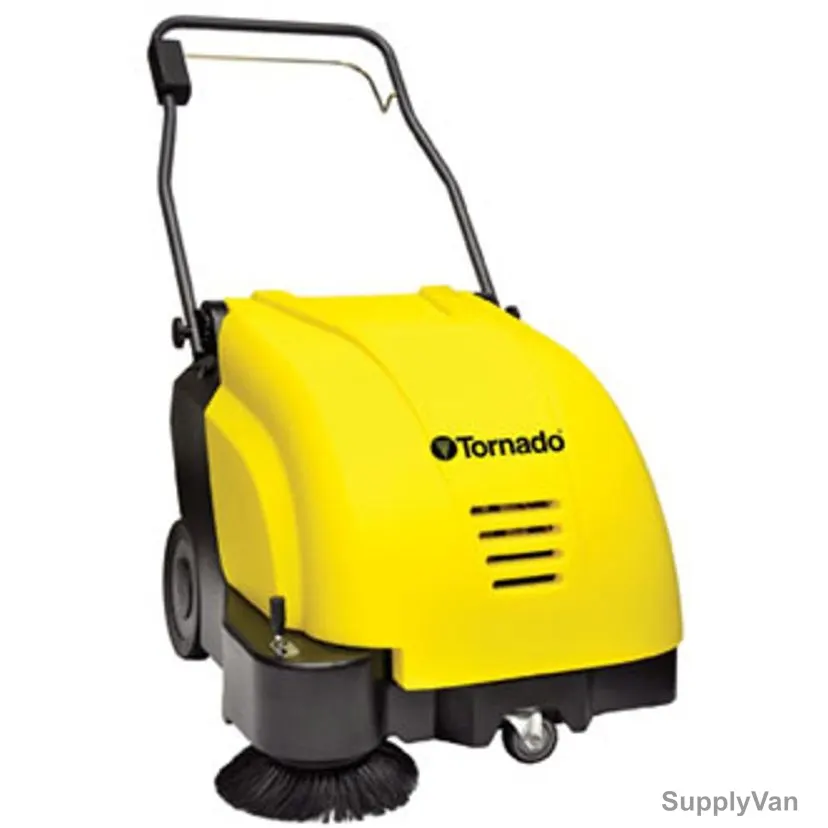 Tornado Walk Behind Battery Operated Side Sweeper, SWB-26/8, 24V, 40 Ltrs, 26 Inch Cleaning Path Width — image 1
