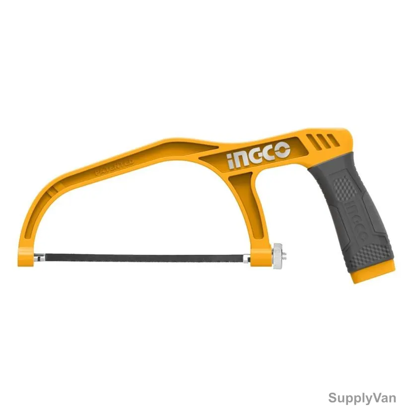 Ingco Mini Hacksaw Frame, MHHF1503, Aluminium, 24 TPI, 150MM Length