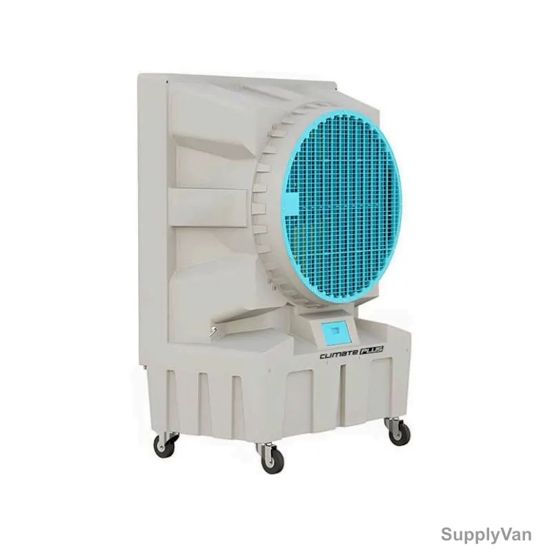Climate Plus Evaporative Air Cooler, CM-26000, 850W, 26000 Cu.Mtr/Hr, 150 Ltrs Tank Capacity, Grey