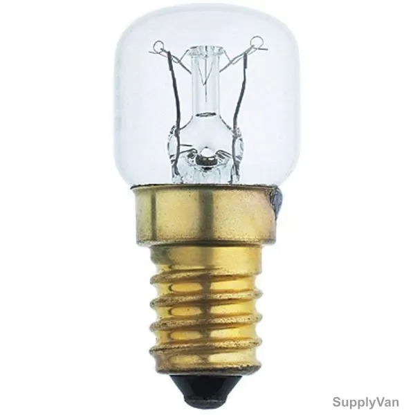 Ge Microwave Bulb, E14, 230V, 25W