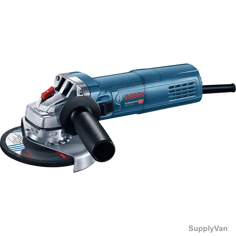 Bosch Professional Angle Grinder, GWS-9-115, 900W, Blue/Silver — image 1