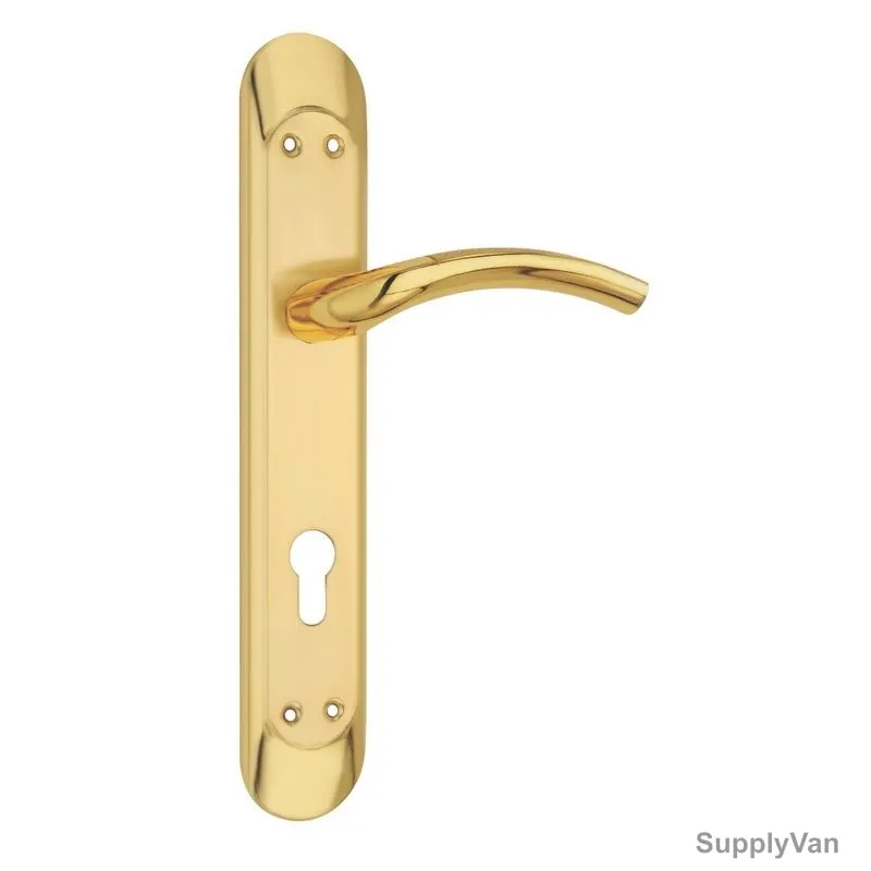 Burano Door Handle, AA15-AA23, Zinc, Screw Mount, 250MM