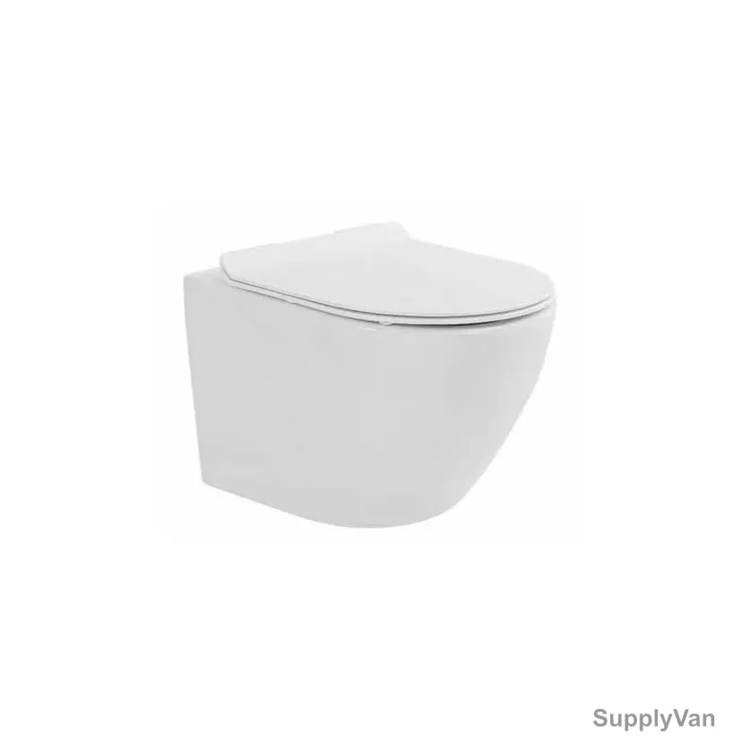 Sonet P-Trap Wall Hung Water Closet, 3060, Arc, Ceramic, 36CM Height x 53CM Width x 36CM Length, White