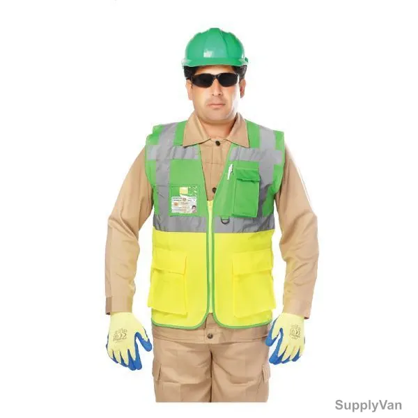 Vaultex Safety Vest, IKM, 100GSM, L, Yellow