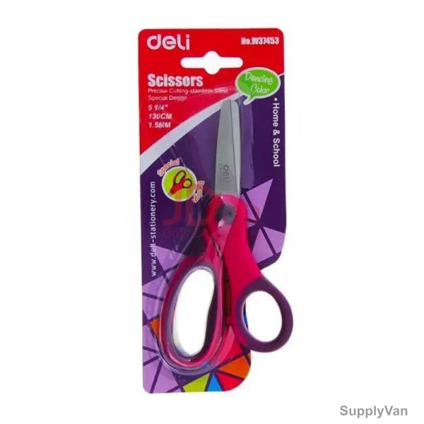 Deli Scissor, E37454, 152MM, Magenta/Purple