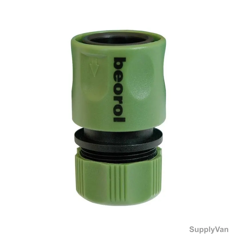 Beorol Hose Connector, GSBP12, Green