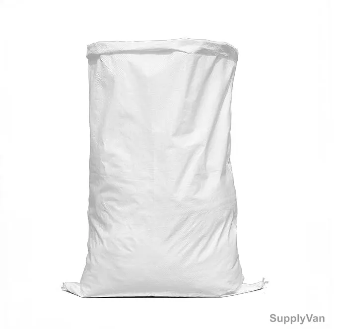Gunny Bag, Plastic, 120CM Width x 160CM Height, White