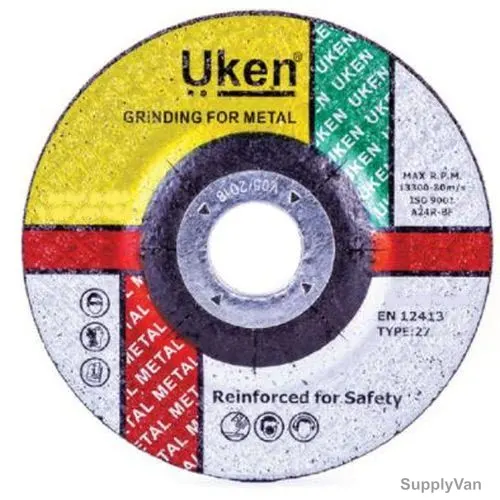 Uken Metal Cutting Disc, UK1001616, 4 Inch x 22.2MM