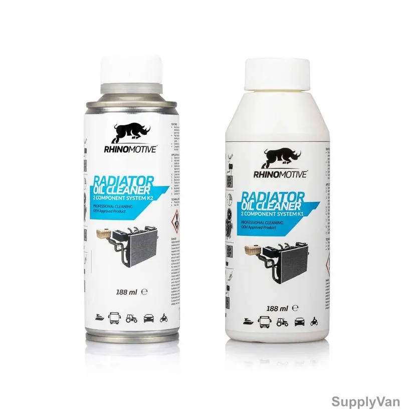 Rhinomotive Radiator Oil Cleaner, R1215, K1-K2, 188ML