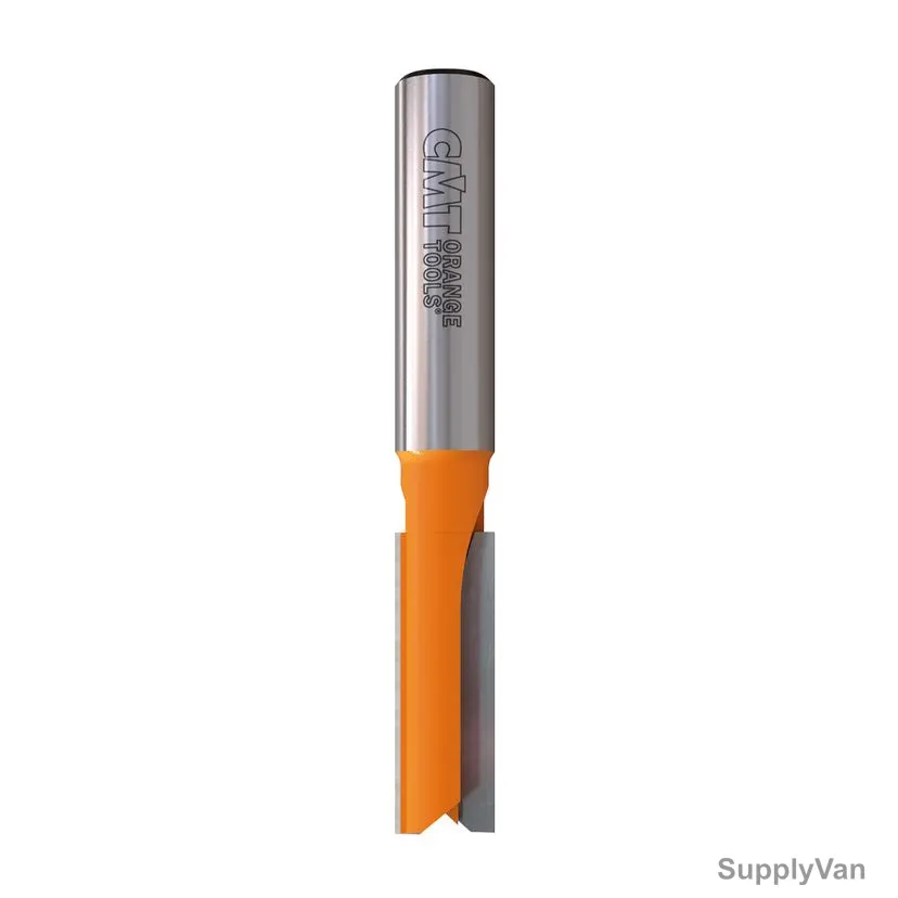 CMT Orange Tools Straight Router Bit, 712-060-11, TCT, 60MM Length x 6MM Cutting Dia — image 1