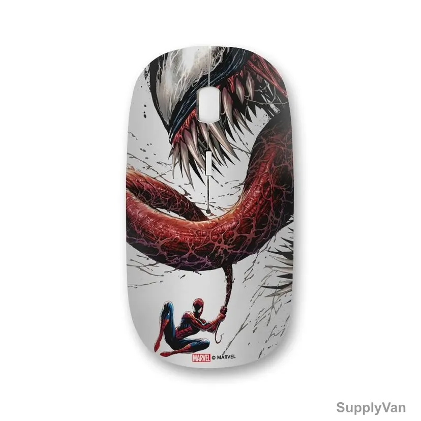 Wackylicious Venom Wireless Mouse, 1369-1453-835, White/Red — image 1