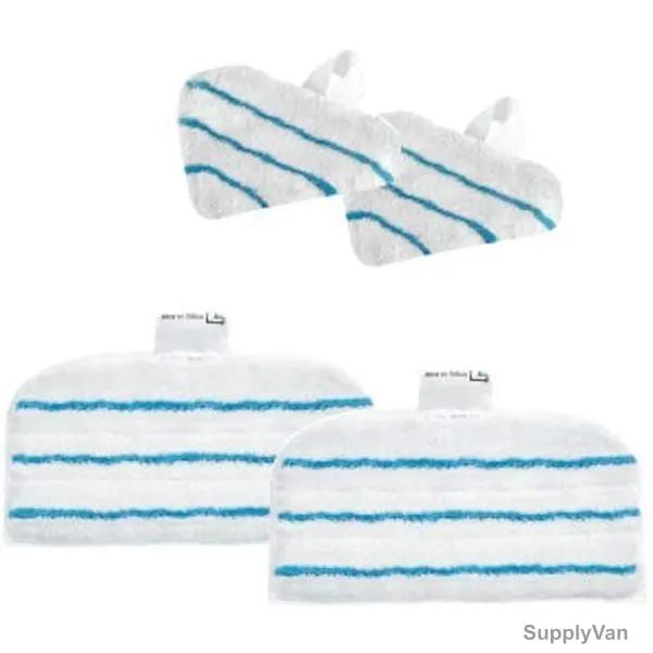Black and Decker Replacement SteaMitt Pad, FSMP30D-XJ, Microfiber and Nylon, White and Blue — image 1