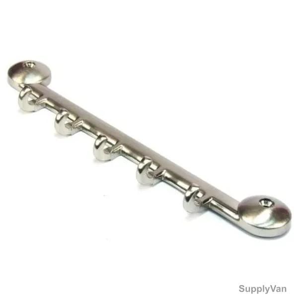 Robustline Wall Mounted Hat and Coat Hook, Stainless Steel, 20 Lbs Weight Capacity