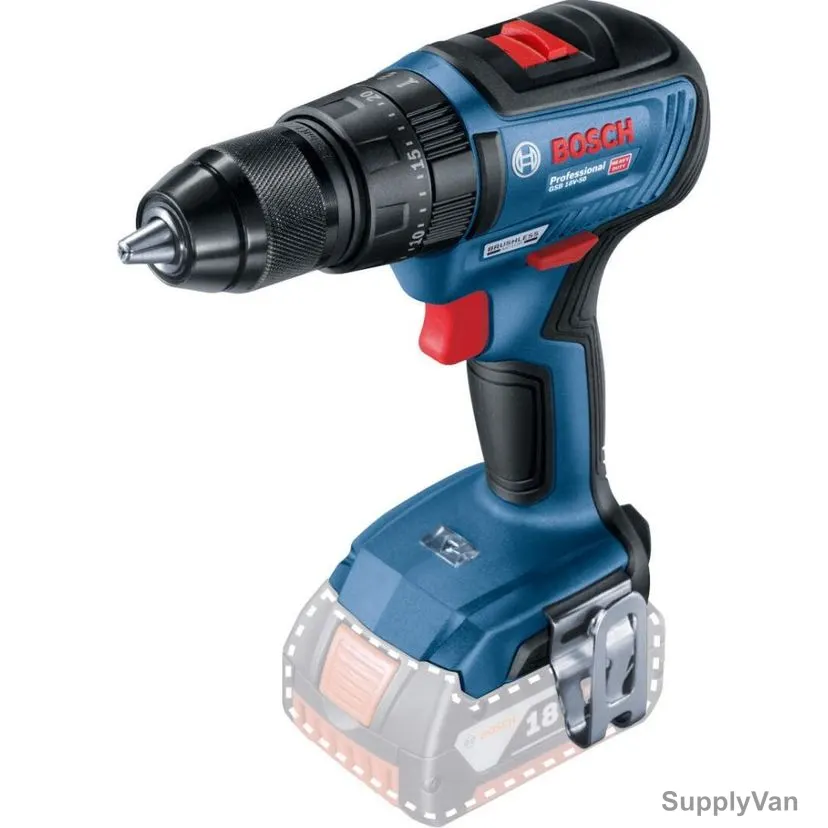 Bosch Professional Cordless Combi Drill With Cardboard Box, GSB-18V-50, 18V, 50 Nm — image 1