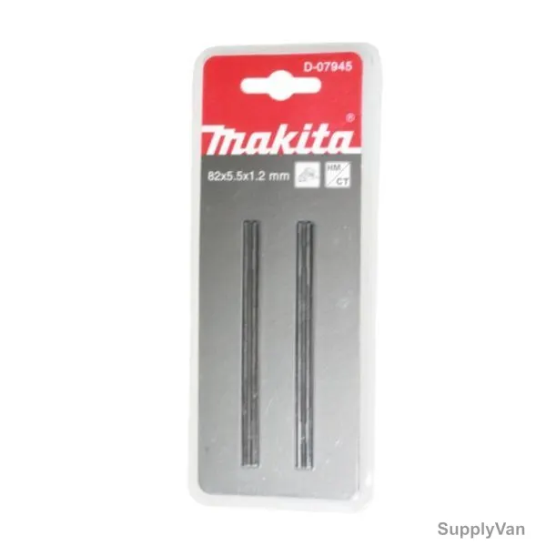 Makita Planer Blade, D-07945, TCT, 82MM, PK2