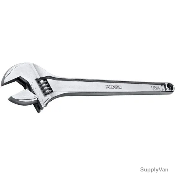 Ridgid Adjustable Wrench, 86902, 6 Inch
