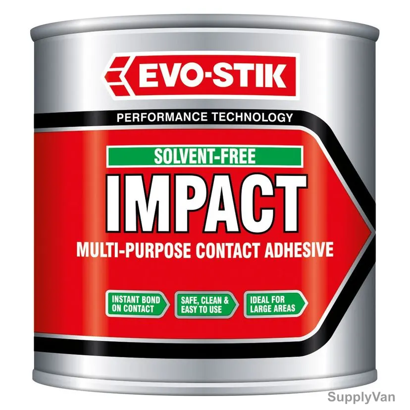 Evo-Stik Impact Solvent-Free Contact Adhesive, 30812362, 250ML