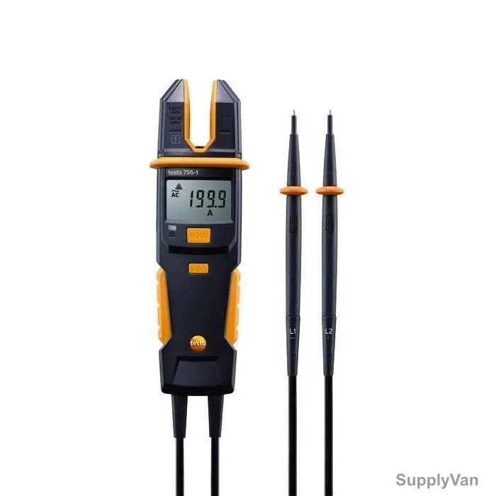Testo Electrical Current/Voltage Tester, 755-1, 600V, 200A — image 1