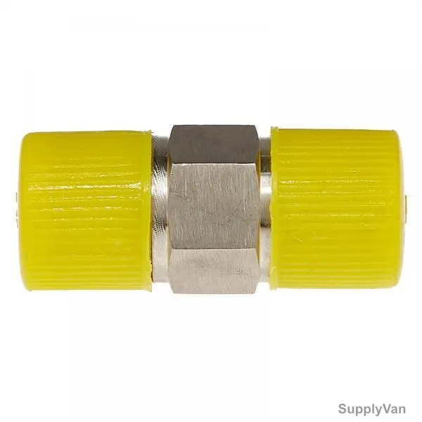 PI Controls Hex Nipple, HN-1-2M-2L, 1/2 Inch, MNPT, Stainless Steel