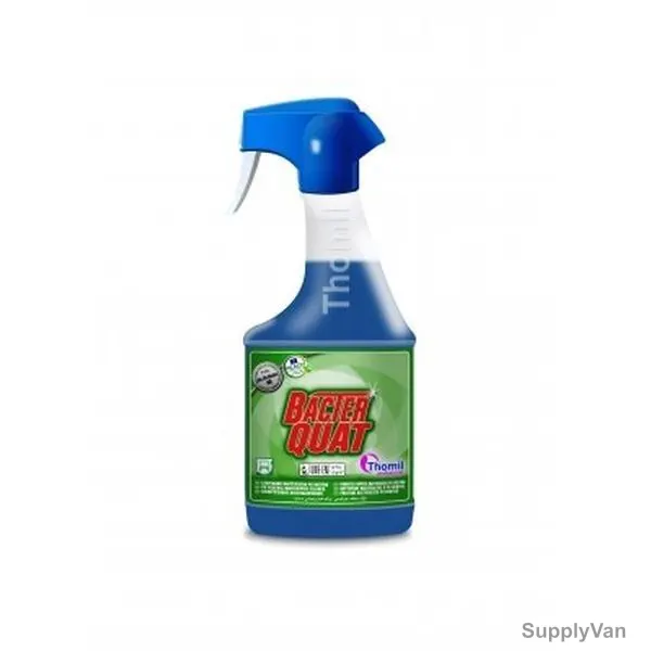Thomil Bacter Quat PH Neutral Bactericide Cleaner, Pine Scented, 750ML, Blue