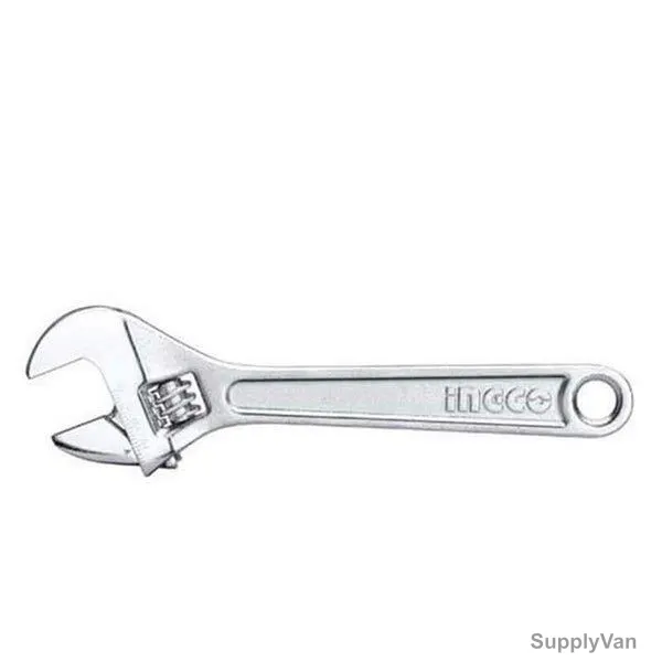 Ingco Adjustable Wrench, HADW131102, 0-30MM Jaw Capacity, 250MM Length