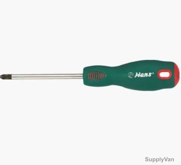 Hans Phillips Star Screwdriver, 0320PH2-12, PH2 Tip Size x 409MM Length