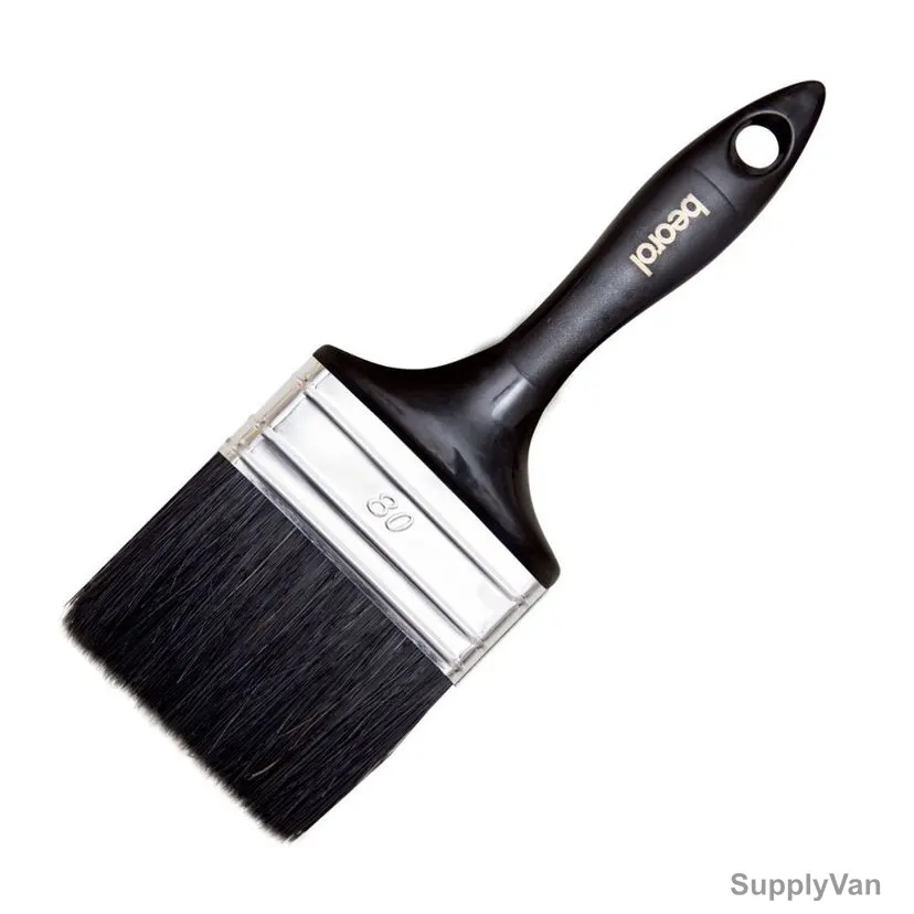 Beorol Paint Brush, BPB80, Black Professional, 80x15MM