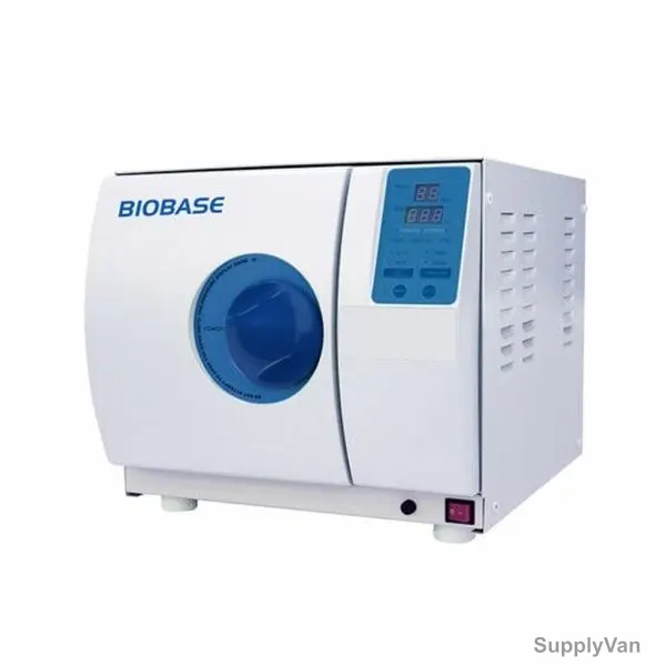 Biobase Class B Table Top Autoclave, BKMZA, 1.95KW, 0.28MPa, 18 Ltrs Capacity, White
