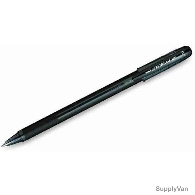 Uni-Ball Ball Point Pen, SX101-01BK, Jetstream, 1.0MM Tip, Black
