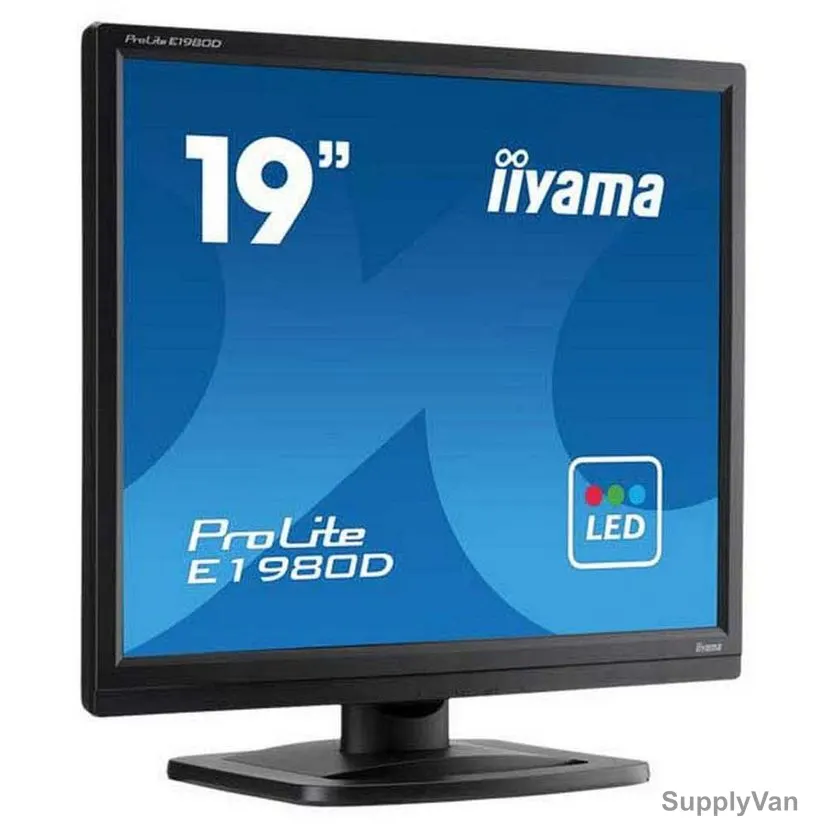 Iiyama LED Backlight Monitor, E1980D-B1, Pro-Lite, SXGA HD Type, 19 Inch, 1280 x 1024 Pixels — image 1