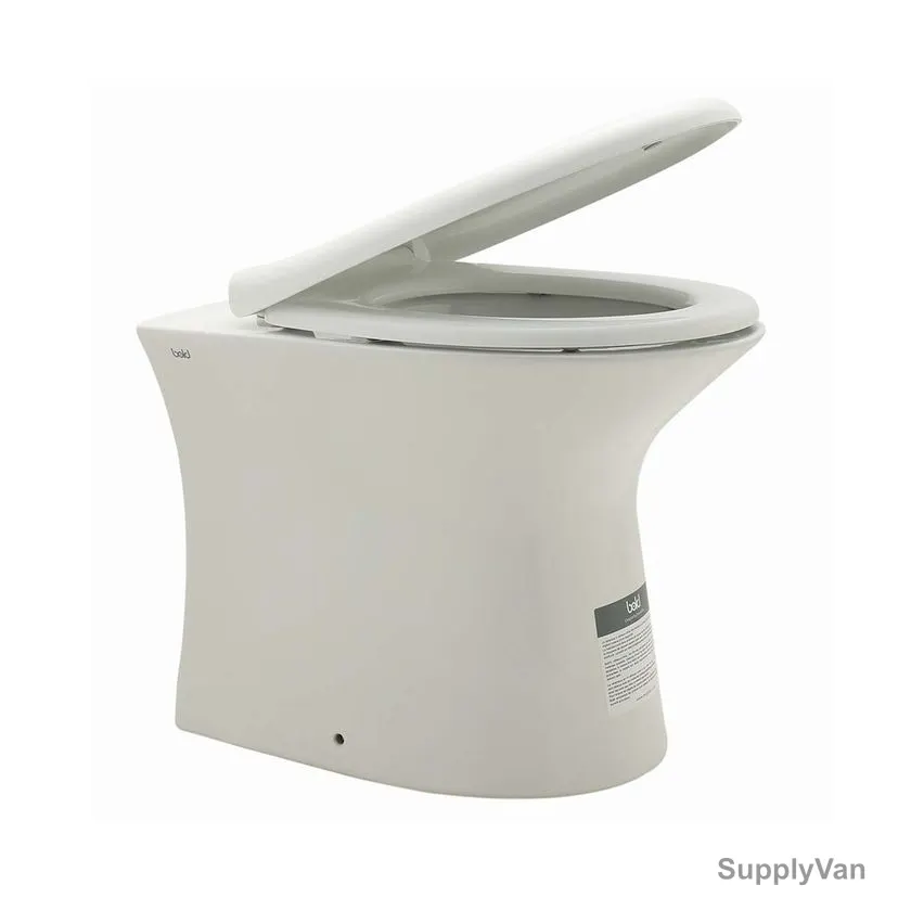 Bold Altinum Back To Wall Water Closet, Vitreous China, White — image 1