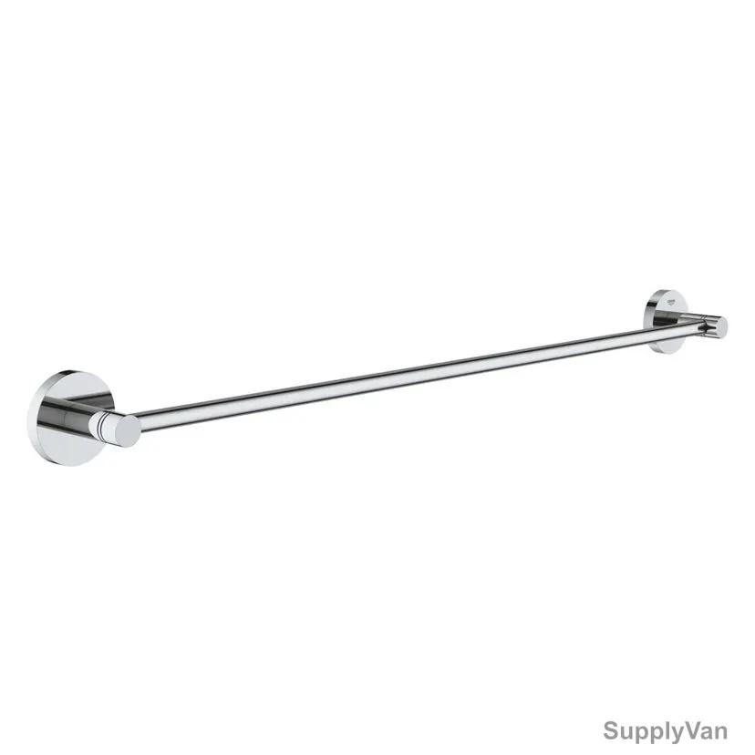 Grohe Wall Mounted Towel Rail, 40366001, Essentials, Metal, 600CM Length, Starlight Chrome Finish — image 1