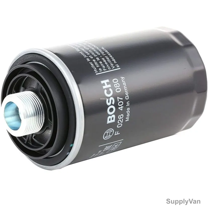 Bosch P7080 Screw-On Oil Filter, BSBF026407080, 142.8MM Length, 76MM Outside Dia