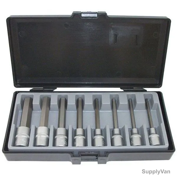 Vertex Allen Socket Bit Set, VXAS-L08, 8PCS
