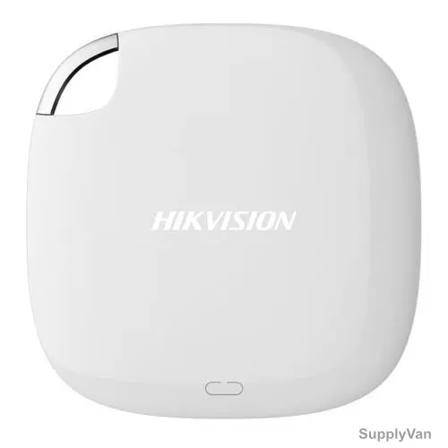 HikVision External Solid State Drive, HS-ESSD-T100, 120GB, Pearl White