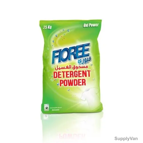 Fioree Front Load Advance Formula Detergent Powder, MDPEC009, 25 Kg, Green