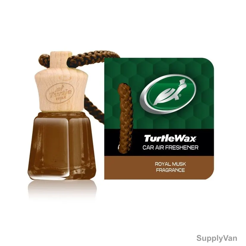 Turtlewax Wood Mini Car Air Freshener, Royal Musk, 4.5ML