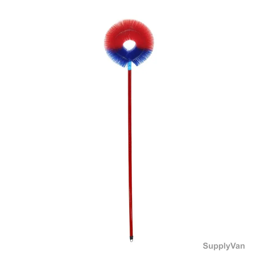 Lacot Cob Web Brush, J001022, Round, 1.2 Mtrs Length, Red/Blue